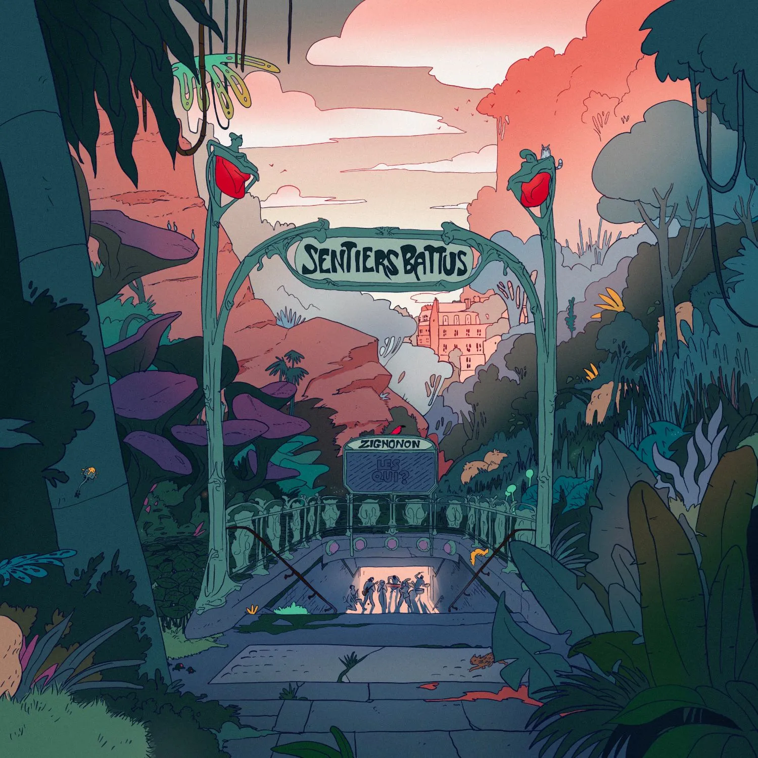 Cover of Sentiers Battus